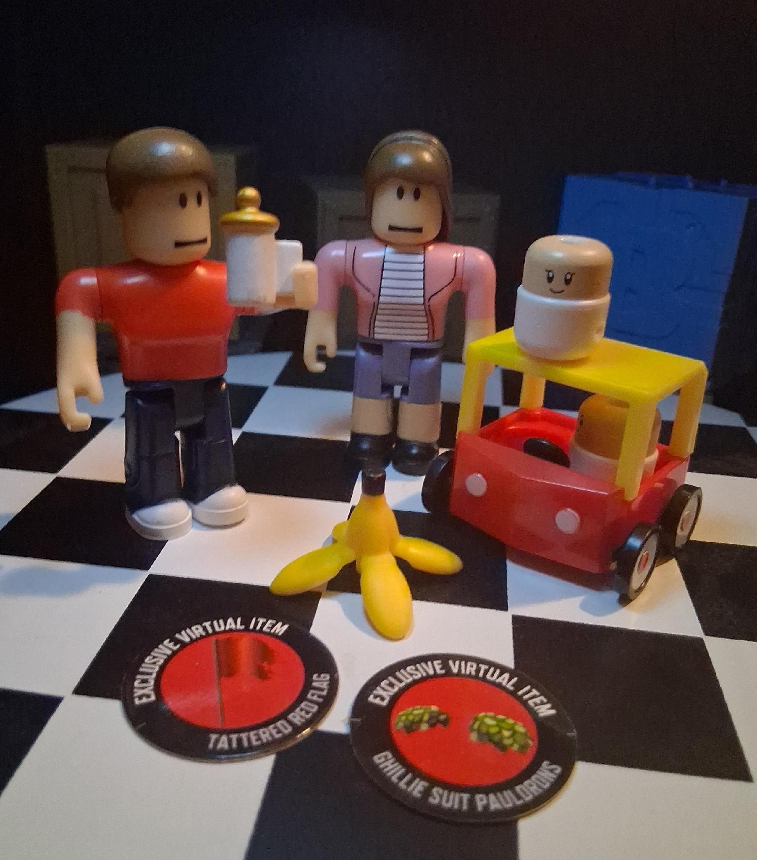 Roblox Celebrity Where's the Baby plus 2 unscratched game tokens