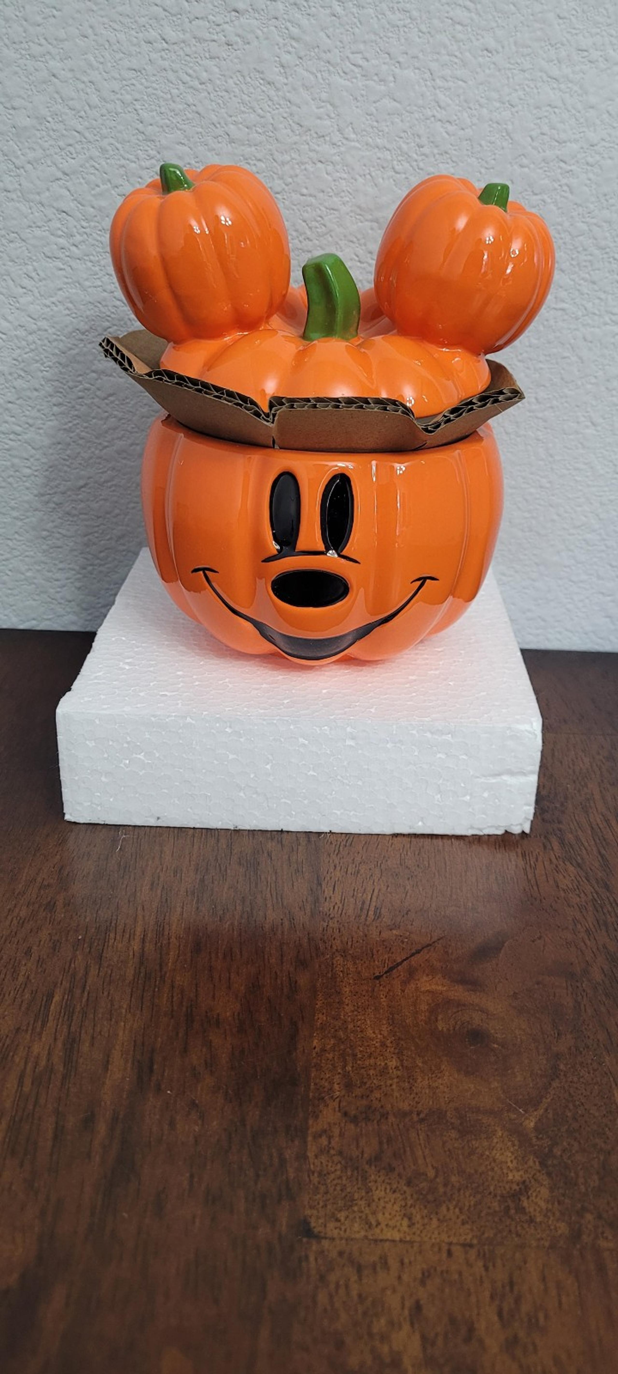 Disney Mickey Mouse Pumpkin Candy Bowl