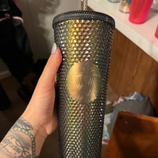 Starbucks Studded Tumbler Irridescent Black/ Dark Unicorn