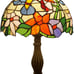 Tiffany Lamp Stained Glass Lamp Hummingbird Style 12X12X18 Inches