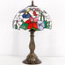 Tiffany Lamp Stained Glass Lamp Hummingbird Style 12X12X18 Inches