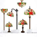 Tiffany Lamp Stained Glass Lamp Hummingbird Style 12X12X18 Inches