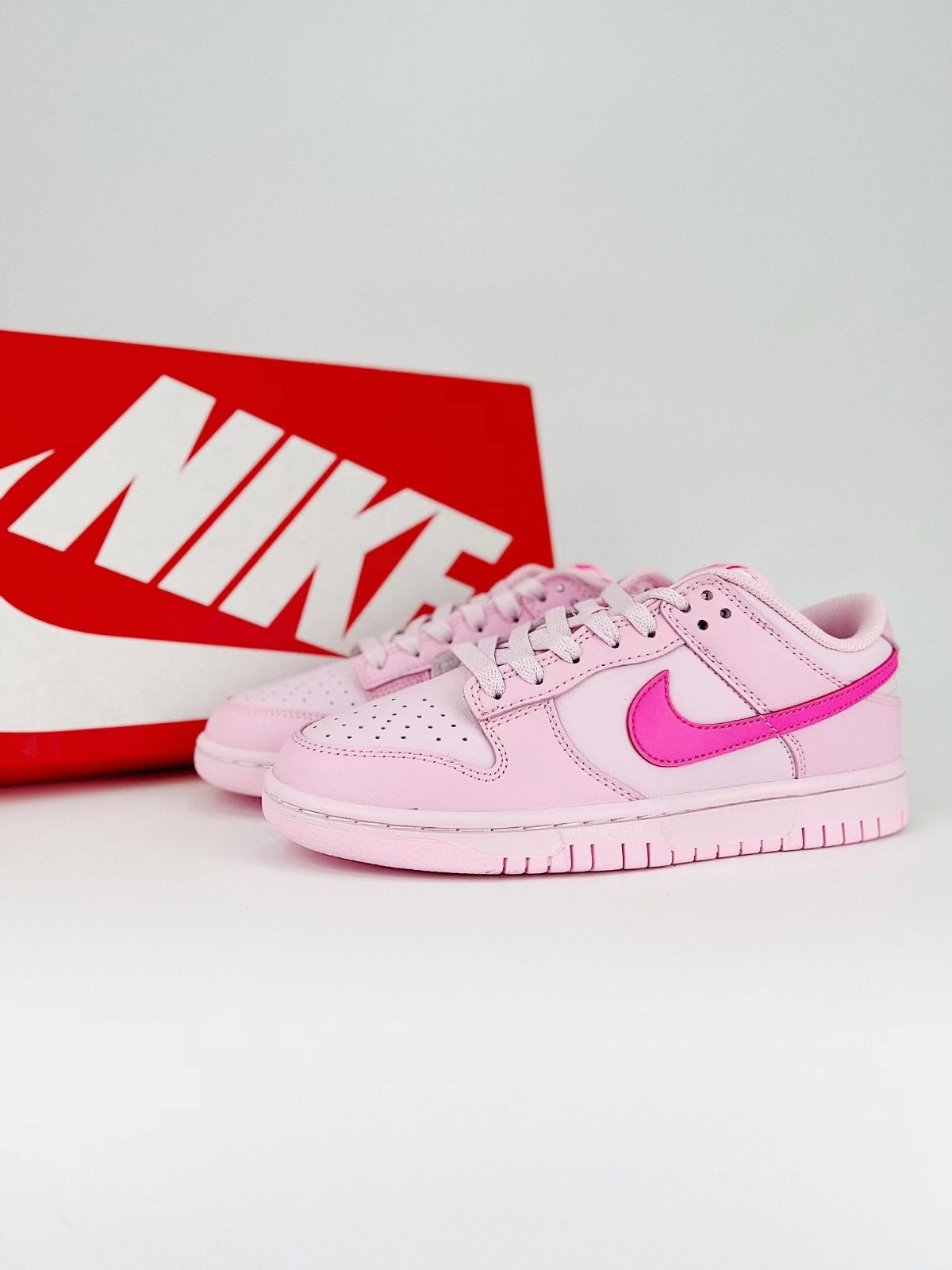 Nike Dunk Low Triple Pink women Size 7.5