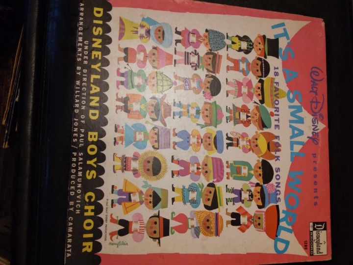 Rare 1969 Walt Disney - Vinyl Record - Its A Small World
