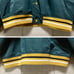 ## Galfie Stadium Jacket Nylon Front and Back Sleeves Patches Green Large Dog XL