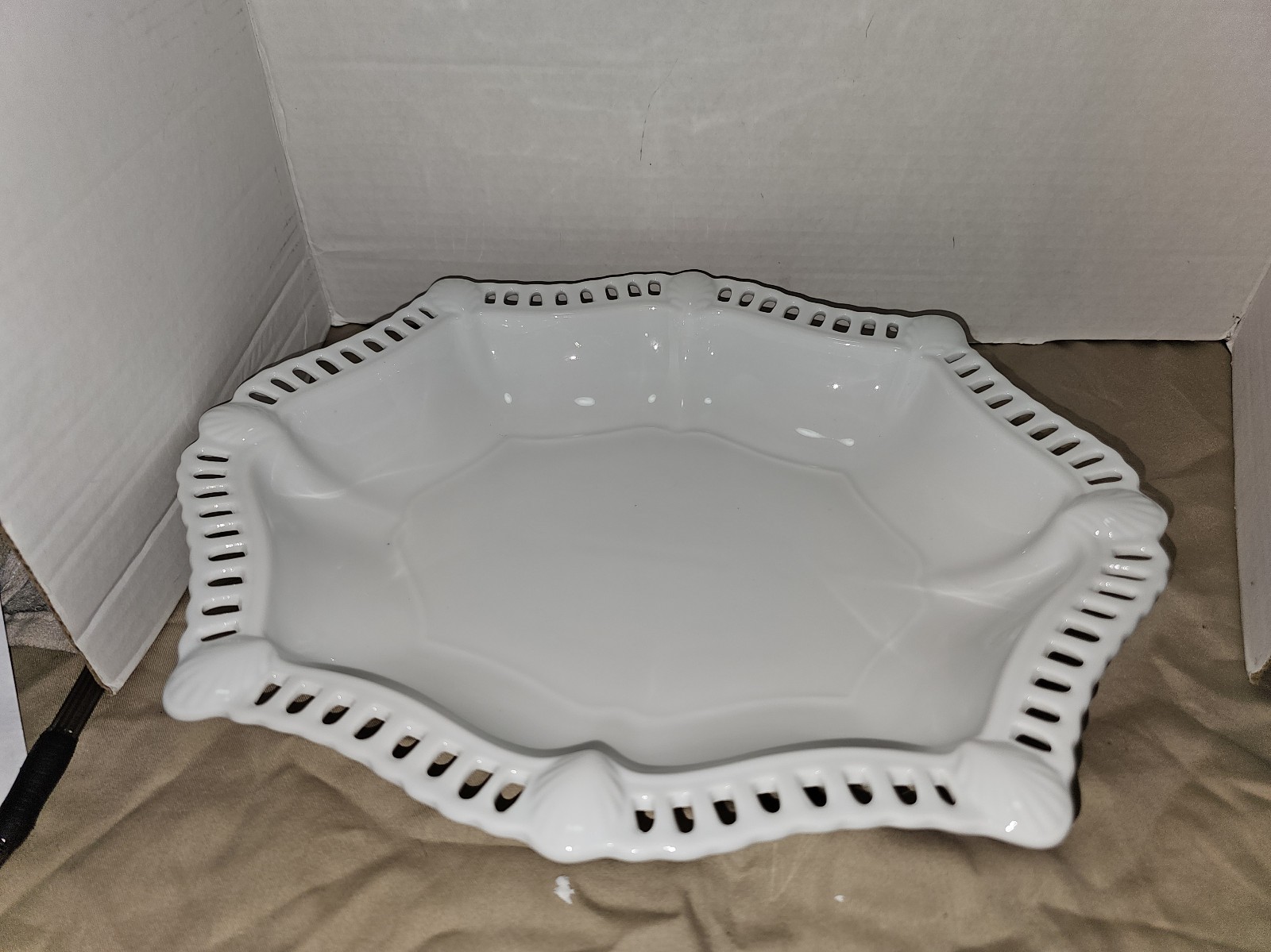 Mikasa Bridal Lace Octagonal Plate 14