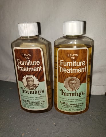 Formby's Lemon Oil Furniture Treatment, 11ozs total