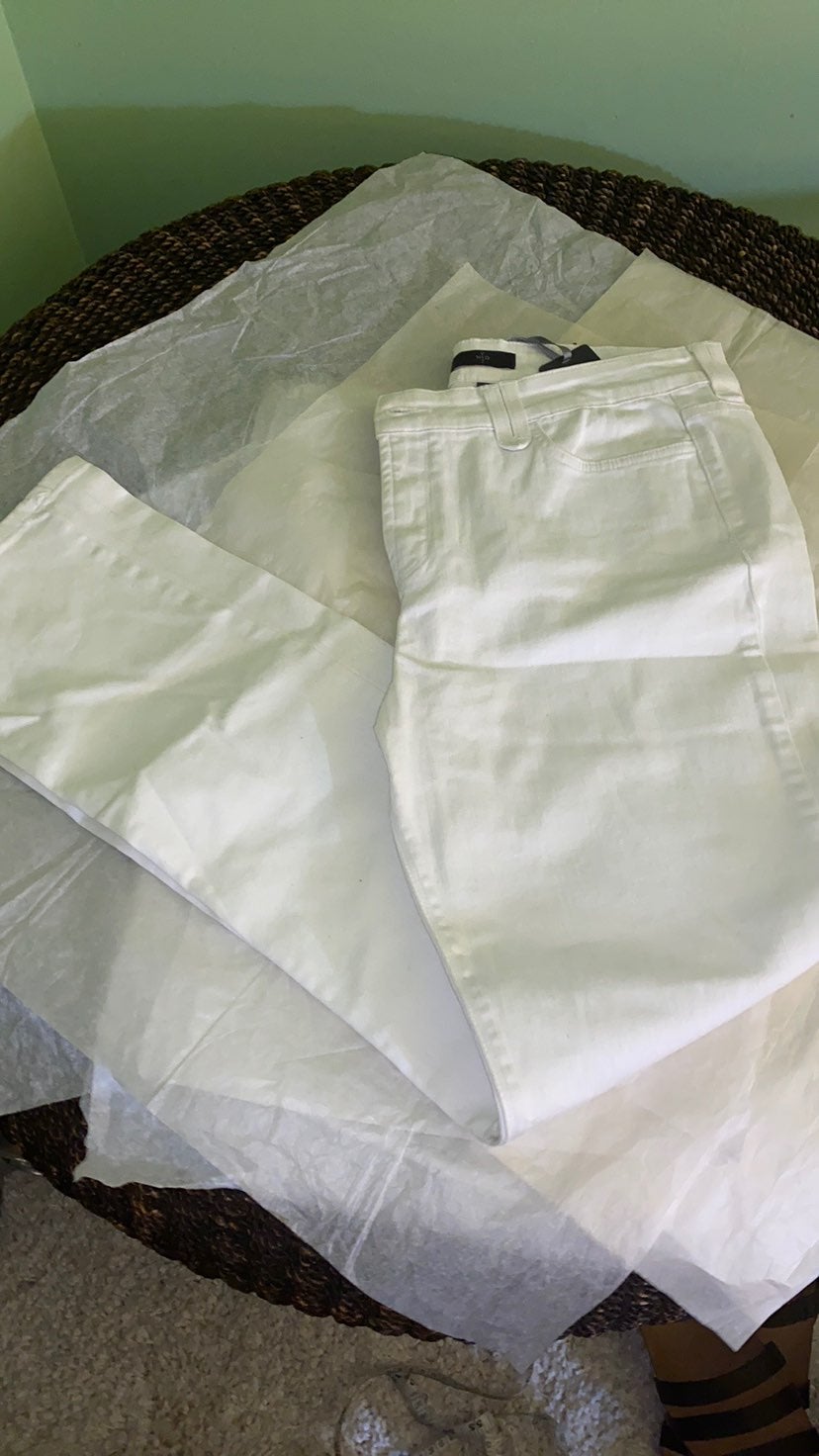 NYDJ White Straight Jeans SZ 16