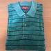 Supreme Polo Shirt Border Velour Green