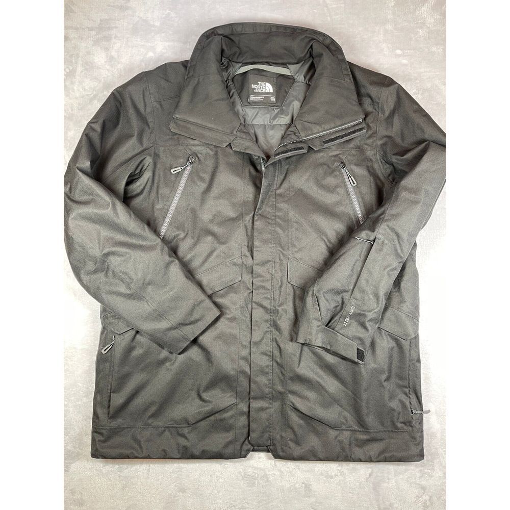 The North Face Jacket Mens XXL Black Gatekeeper Dryvent Hike Camp Ski Insulated