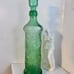 Vintage Italian Decanter Elpoli Genie Bottle Decanter Green Fruit Vintage Italia