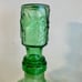 Vintage Italian Decanter Elpoli Genie Bottle Decanter Green Fruit Vintage Italia