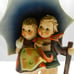 Goebel Germany Hummel Figurine Stormy Weather