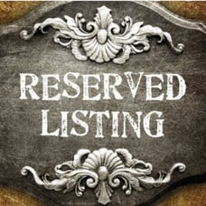 RESERVED for Miss Teddy ONLY