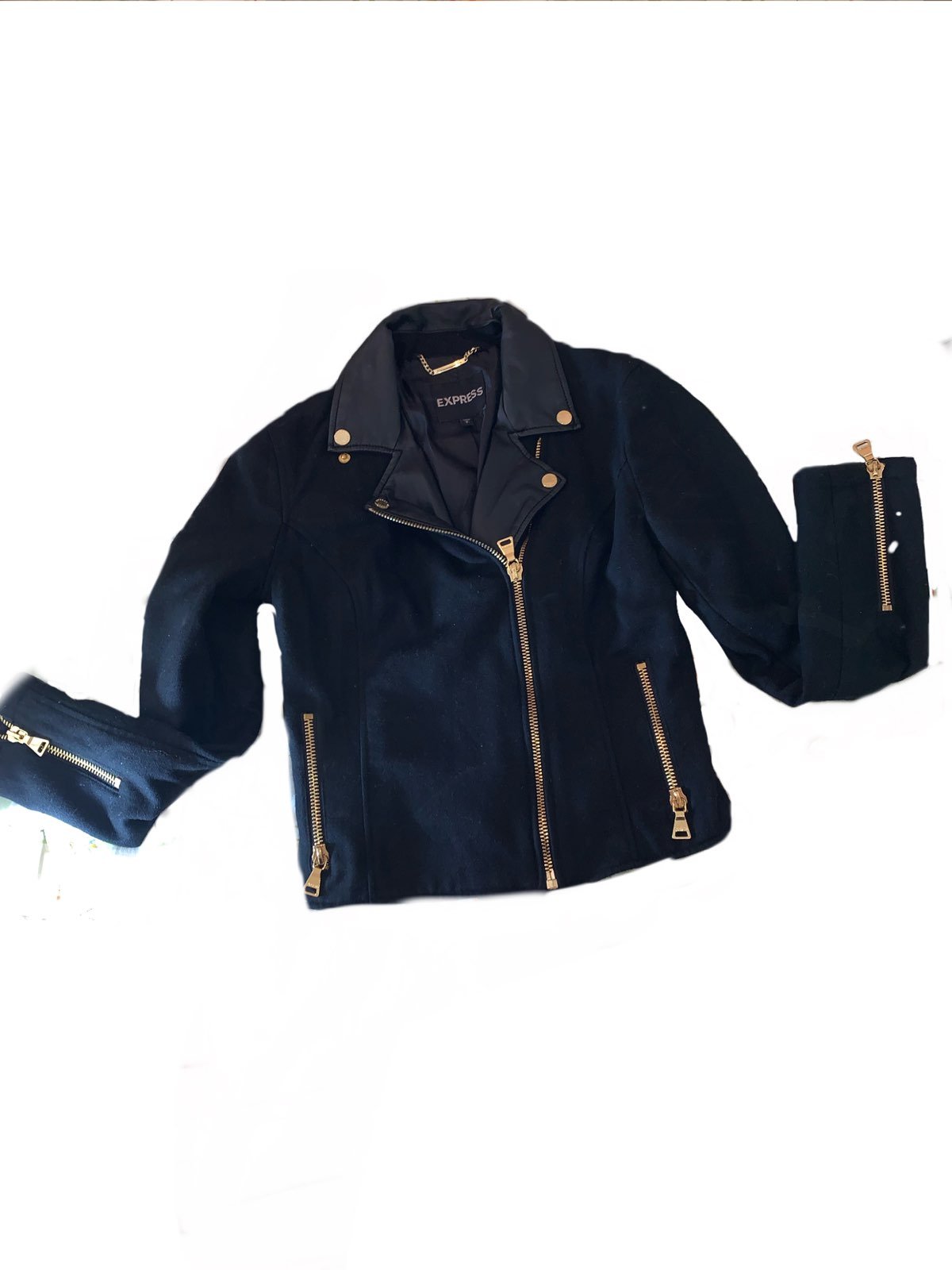 Faux Leather Jacket
