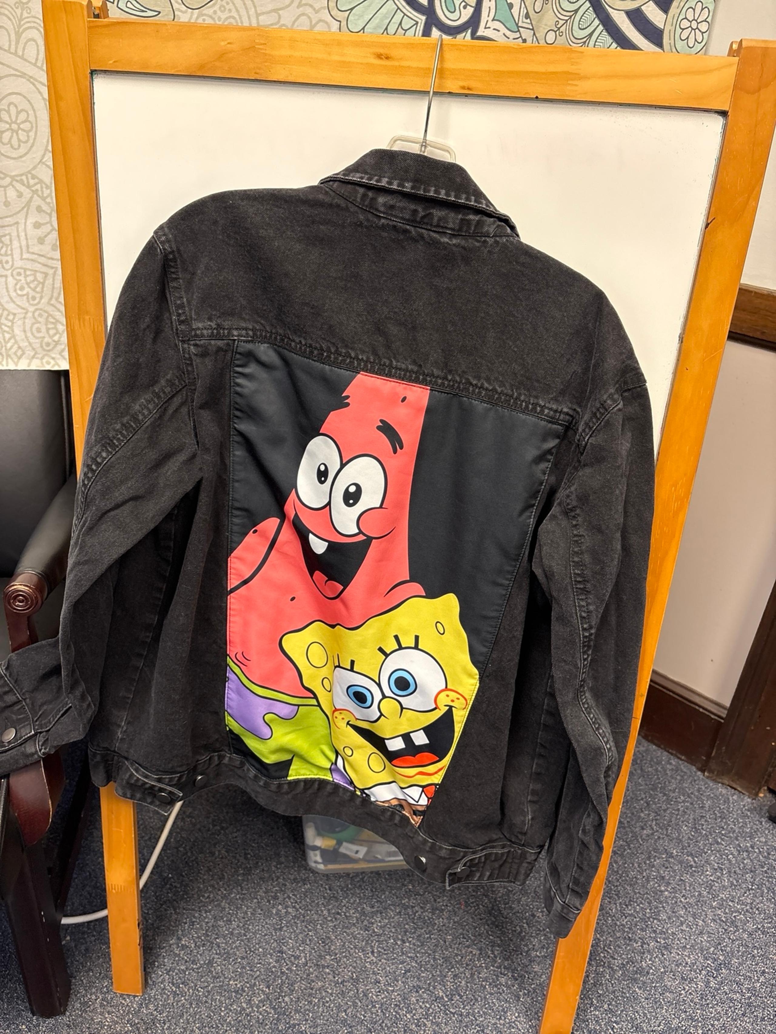 Nickelodeon denim jacket SpongeBob SquarePants !!