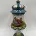 Antique Royal Vienna Austria Ornate Gilt Classical Domed Lidded Porcelain Urn!