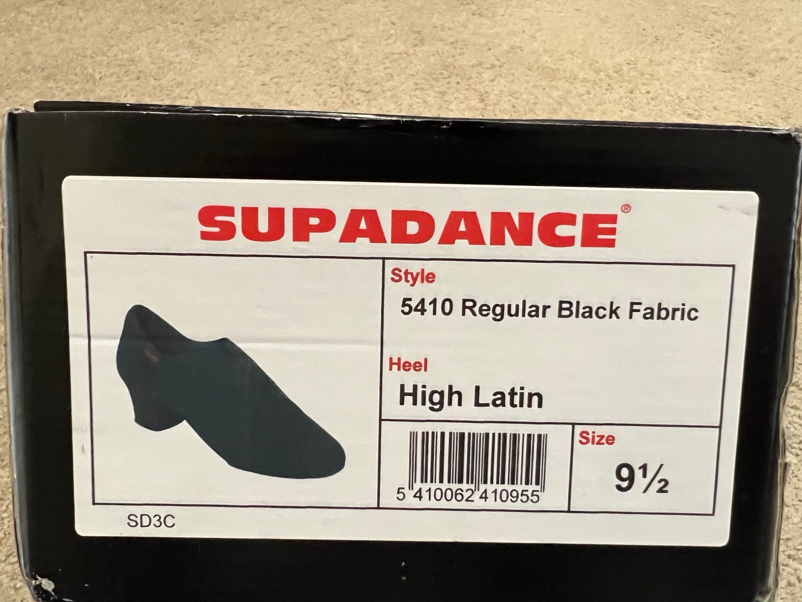 Supadance Men’s High Latin shoes