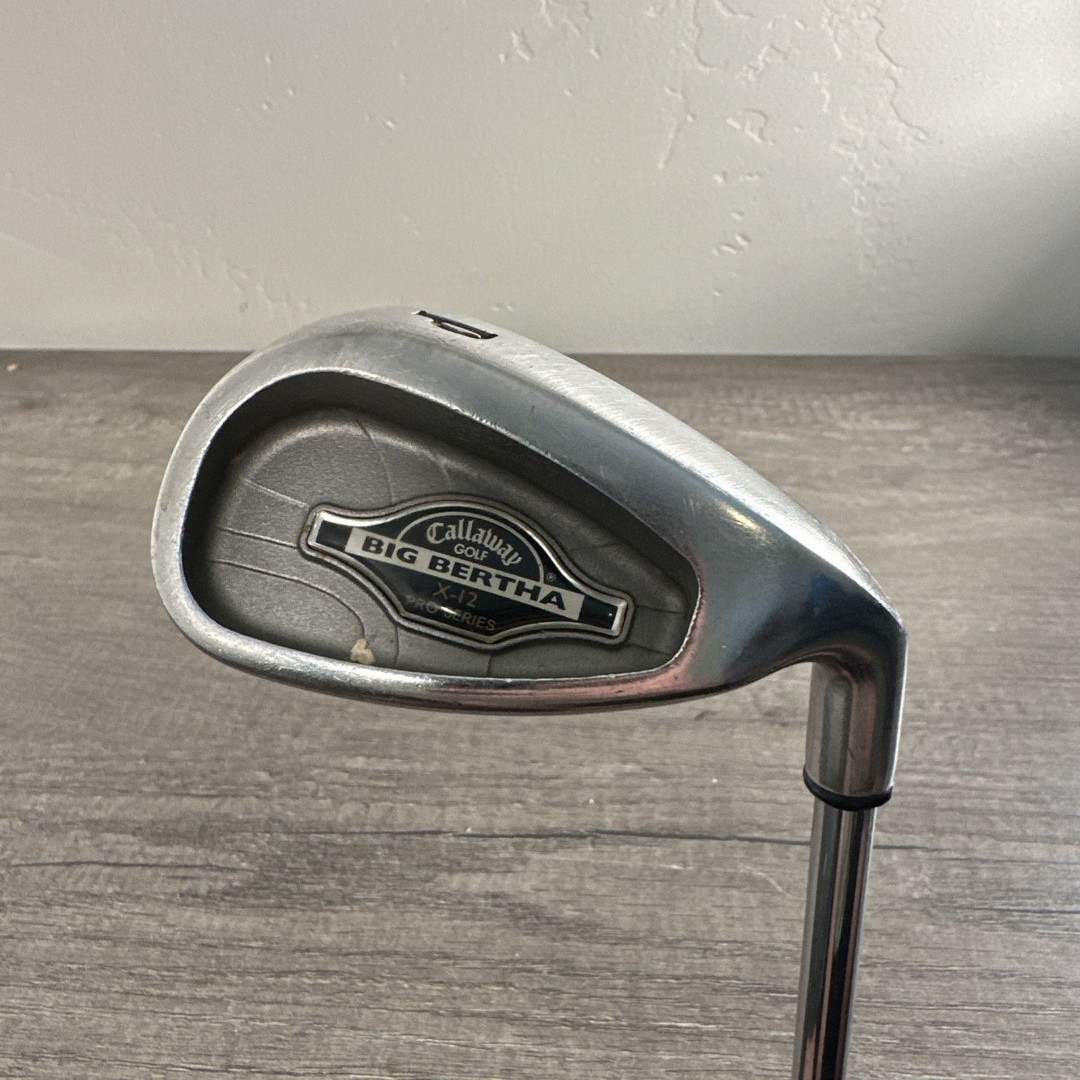 Callaway Big Bertha X-12 P Pitching Wedge Steel Uniflex Right-Handed S-142793