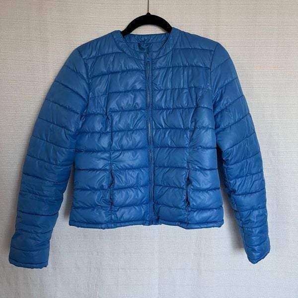 Women’s 6P.M. Blue Beautiful Short Outwear Jacket Sz M