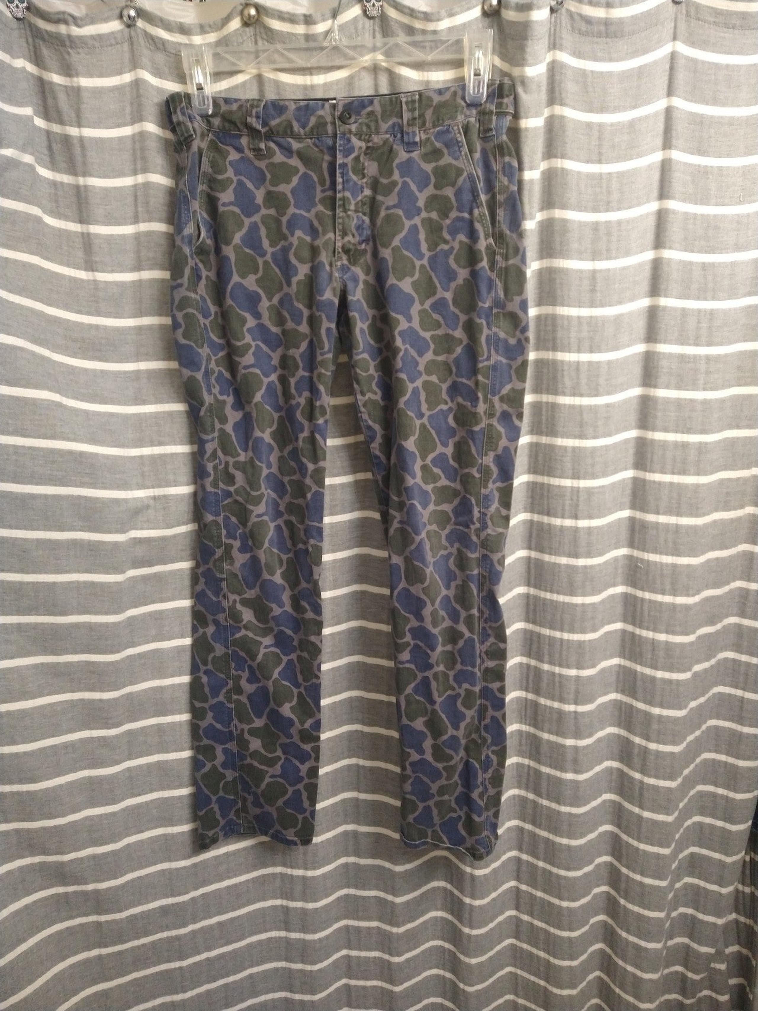 Men's URBAN OUTFITTERS KOTO Camo Skinny Jeans sz 30