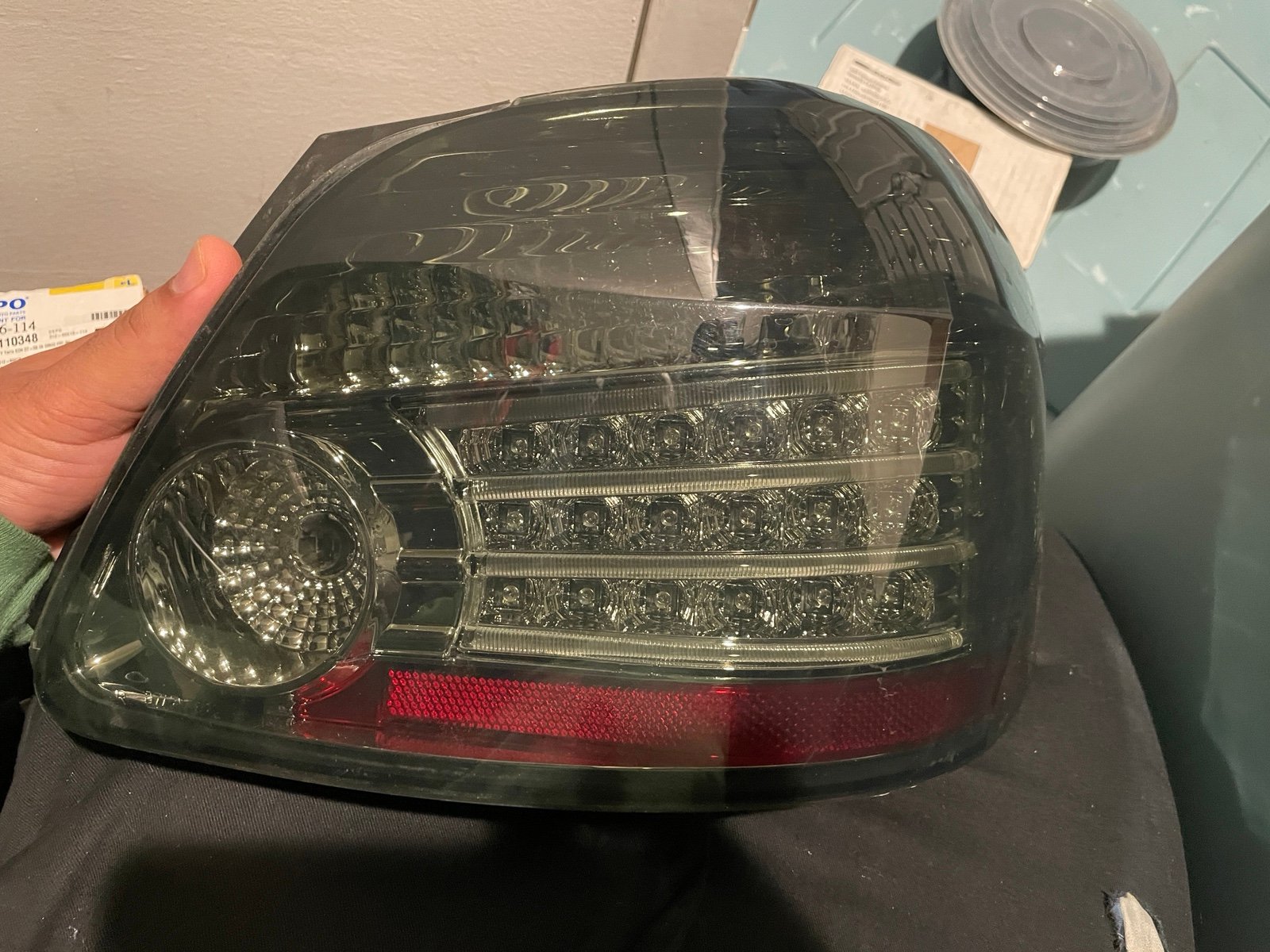 07-12 Yaris Vland Passenger Taillight
