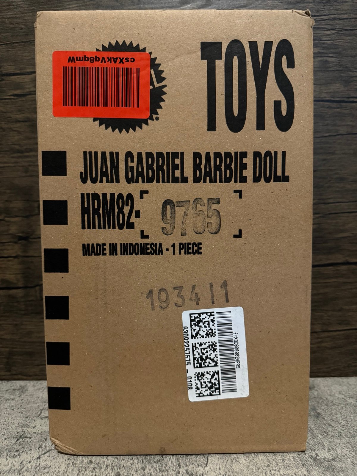 IN HAND! Barbie Signature Music Series Juan Gabriel Juanga Mexican Barbie Doll