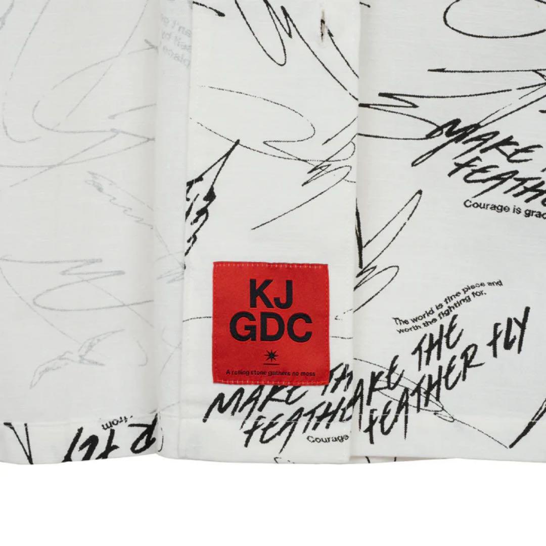KJ × GDC All-Over Pattern Shirts XLサイズ
