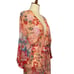 Bohemian Pink Floral Kimono Duster Beach Coverup Robe