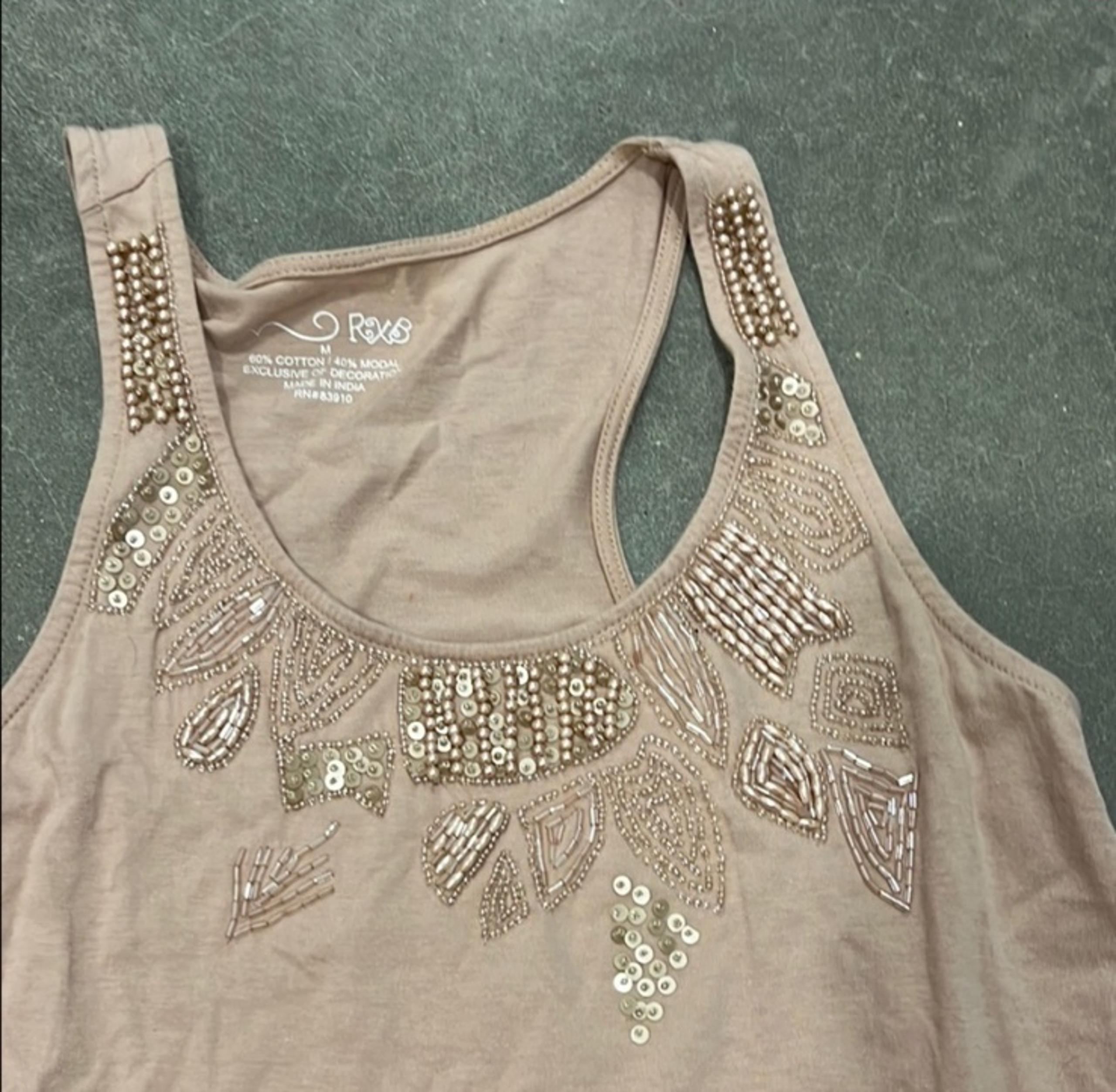 RXB beaded top