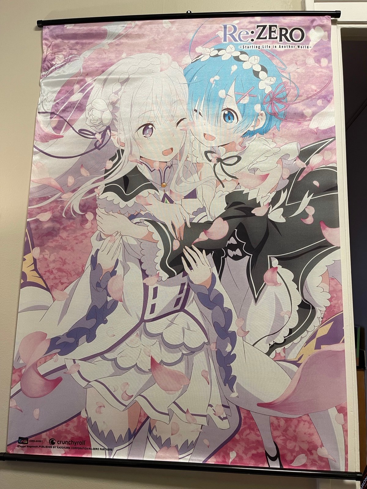 Re: Zero Starting Life in Another World Wall Scroll