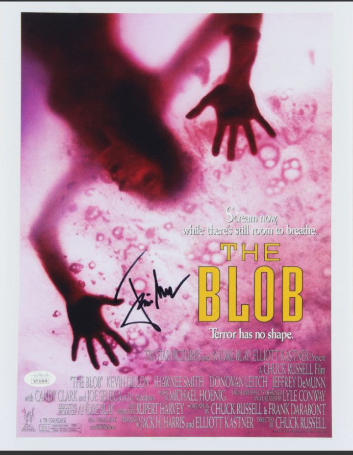 Jamison Newlander Signed The Blob 11x14 Photo