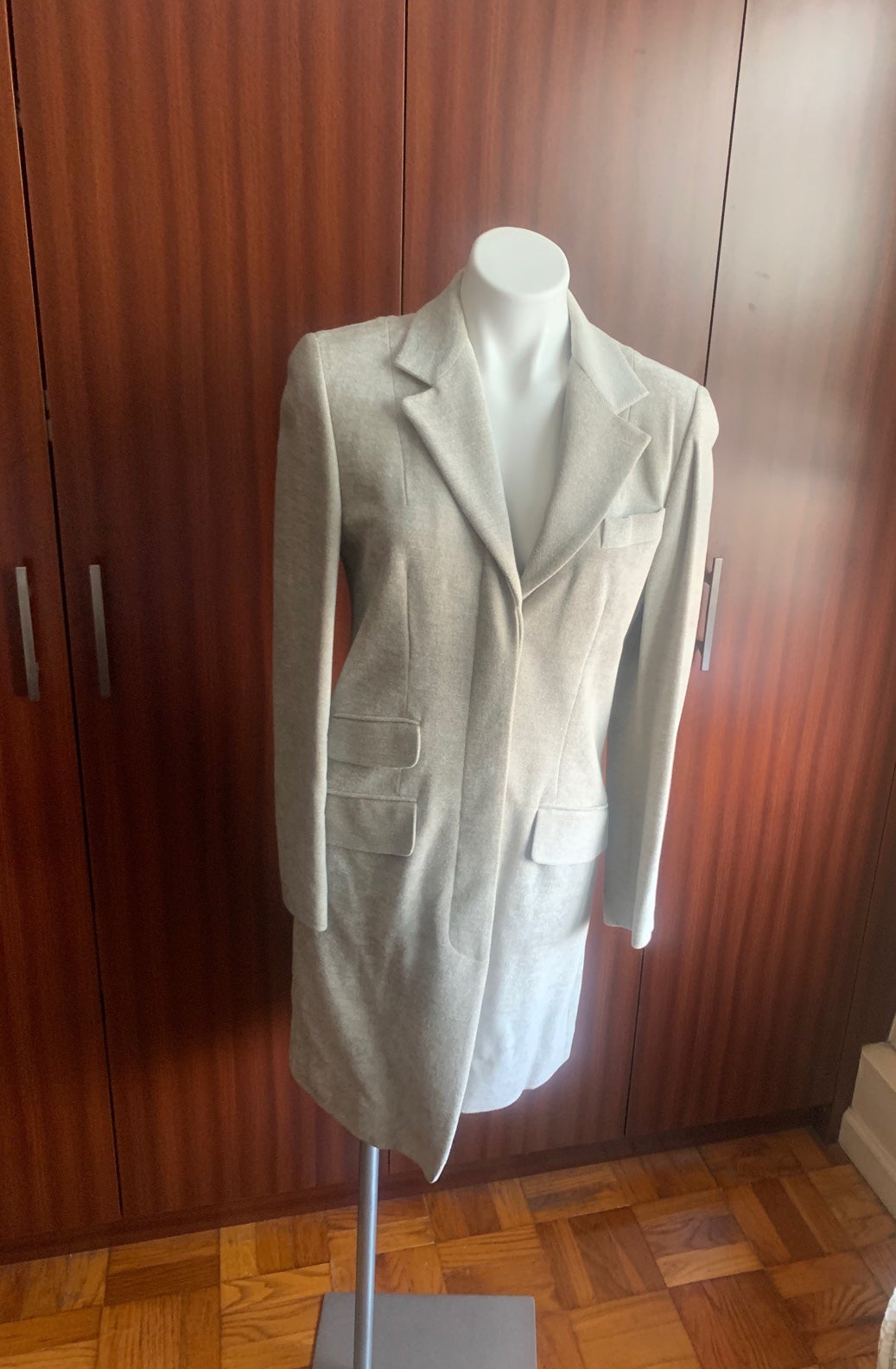 DKNY Donna Karan NY Vintage middle 90’s Timeless Classic style Long Jacket s 6