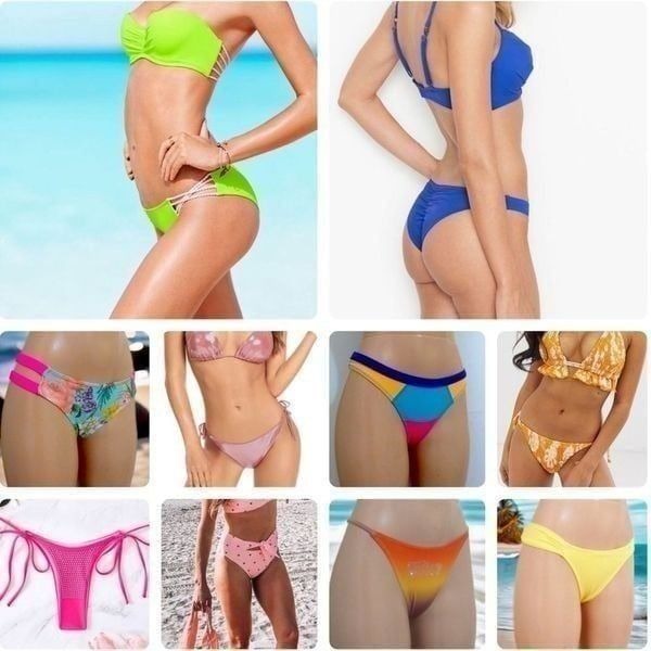 10 Bikini Bottoms Size Small Bundle