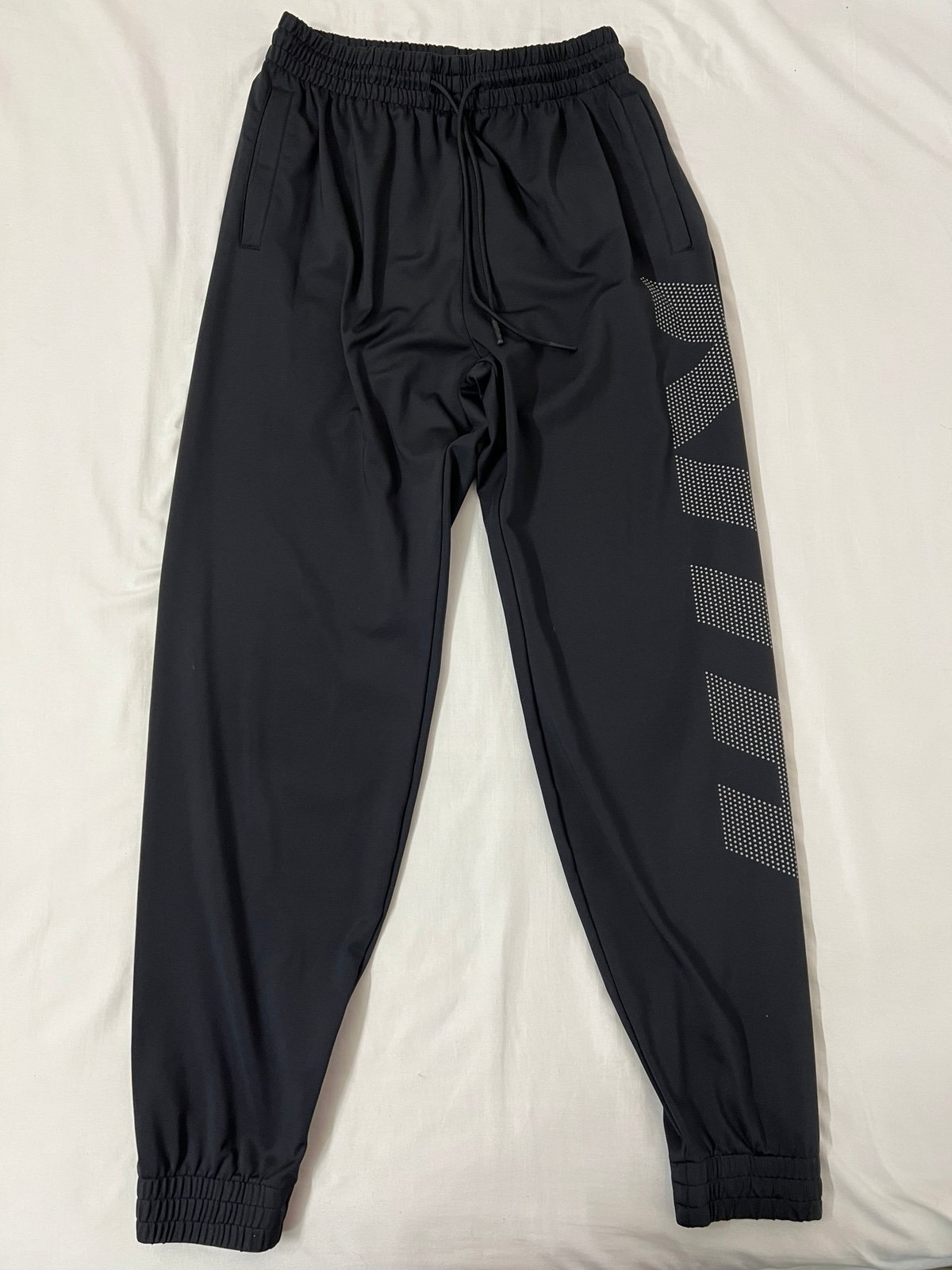 Kith Black Reflective Joggers Jogger Sweatpants