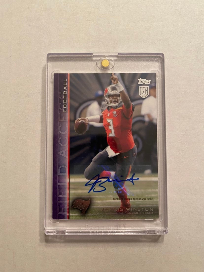 2015 Jameis Winston Topps Rookie RC SP Auto #1/25