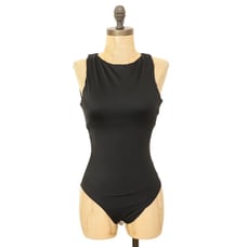 ANDIE The Corsica One Piece Size S Black Halter Swim Bathing Suit #AO271 NWT B27