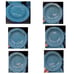 Blue Speckled Graniteware Enamelware Camping Bowls Cups Plates Pan LOT 20