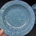 Blue Speckled Graniteware Enamelware Camping Bowls Cups Plates Pan LOT 20