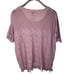 NWT TORRID Mauve Pink Fringe Pullover Knit Top Cotton Size 2X 18-20 MSRP 55.50
