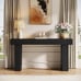 63-Inch Long Console Table, Wooden Rectangular Sofa Table Behind The Couch