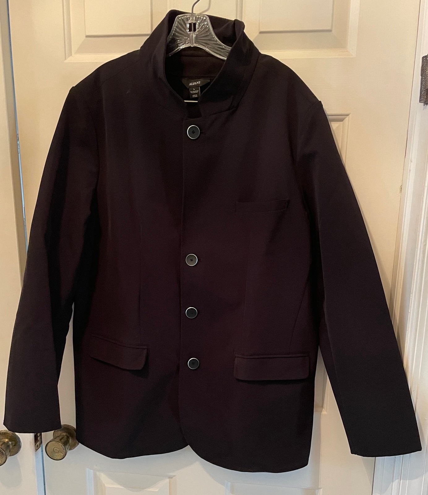 Unisex Alfani Black Outerwear jacket- Large