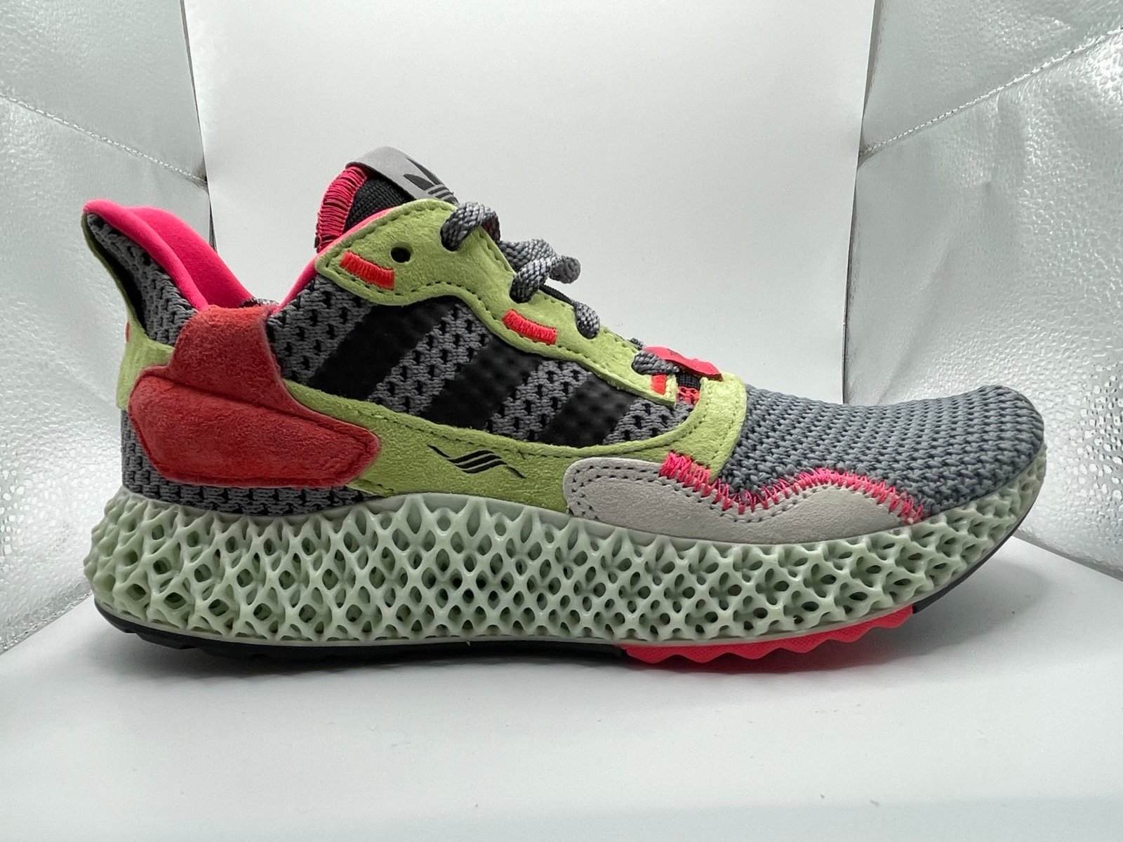 Adidas ZX 4000 Futurecraft 4D 'Grey Yellow' Boys (4+)