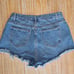 Distressed denim shorts size S
