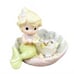 Adorable Precious moments Mermaid Figurine in Shell treasure chest