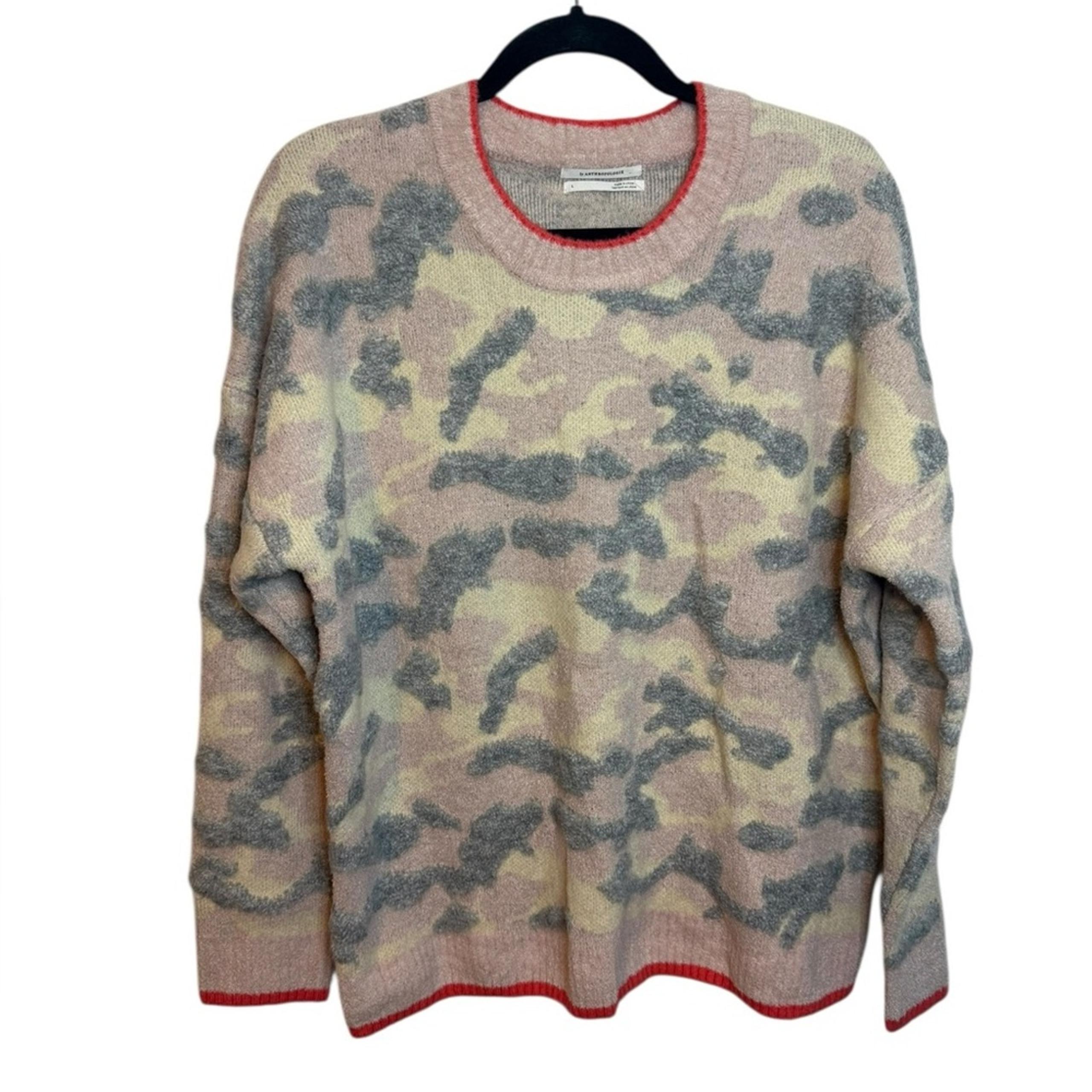 Central Park West Bush Camo Crewneck Sweater