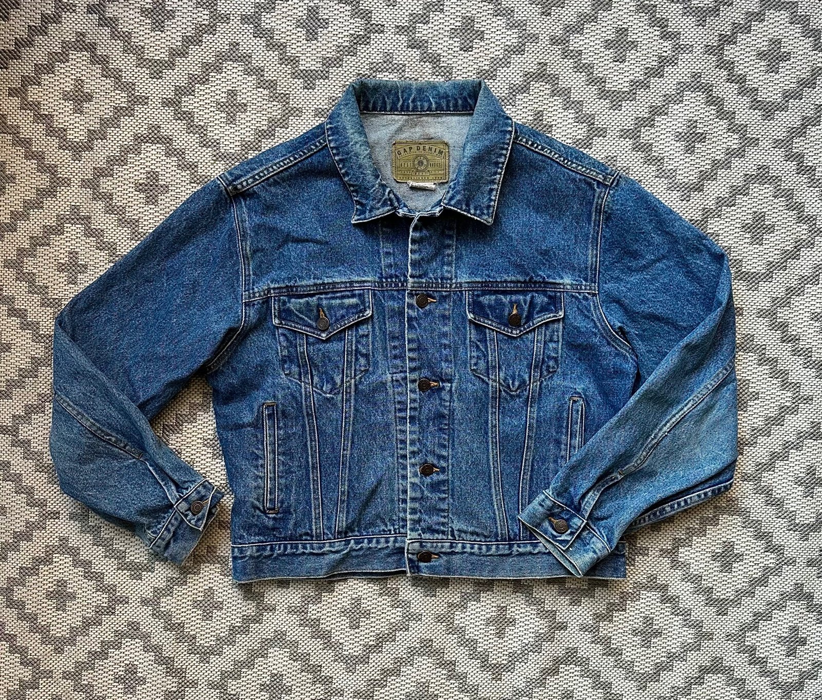 Vintage 90's The GAP Denim Boxy Denim Jacket