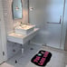 You Look Good Bath Mat Black Bathroom Rugs Cute Funny Bathroom Decor Door Mat