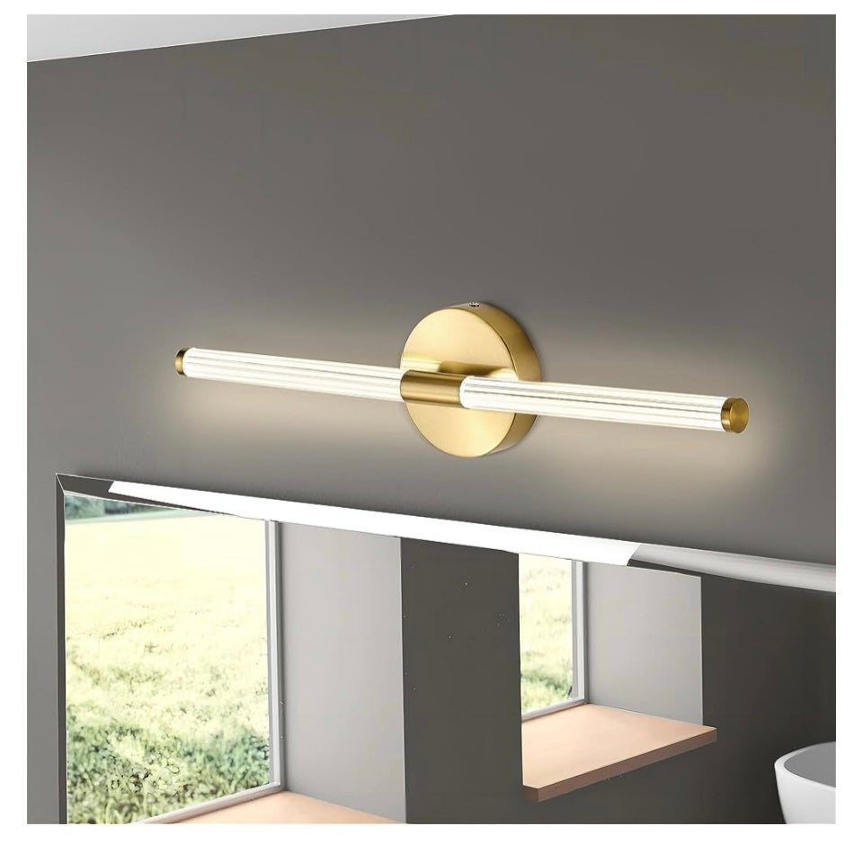Gold Light Fixture Vanity/Wall Sconce