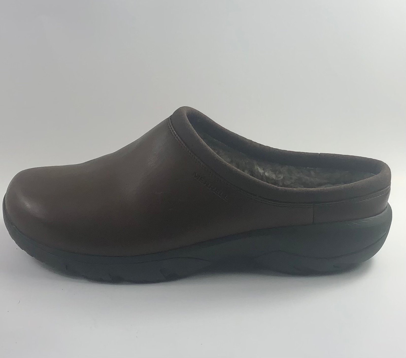 Merrell Men's Encore REXTON Leather AC Clogs, Dark Earth, Mens Size:15